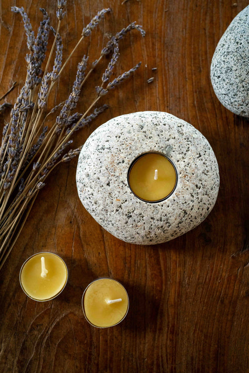 Stone Candle Holder